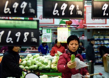 Although the domestic economy is stable and improving, China still faces contradictions and problems, as food prices are rising.