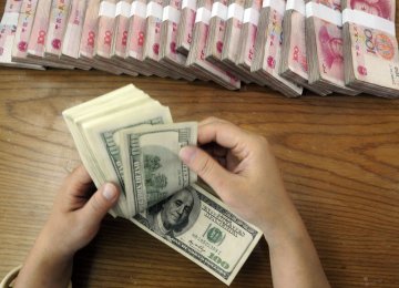 In March, China’s central bank sold the smallest amount of foreign exchange since May 2016.
