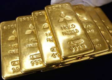 Gold Over 3-Week High