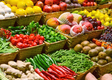 Deflation in vegetables came down to 8% in February  against 32.3% in January.