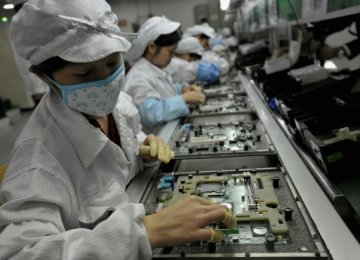 iPhone Parts Demand Spurs Taiwan Growth
