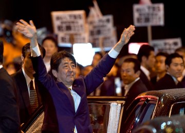 With five big wins in a row for Japanese Prime Minister Shinzo Abe, the ruling coalition now holds  a majority on every standing committee in the lower house.