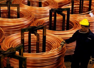 Shanghai Copper at 2-Month Peak