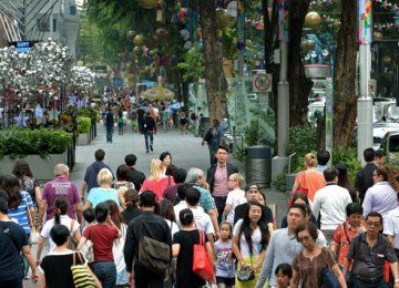 Consumer confidence in Singapore has picked up.