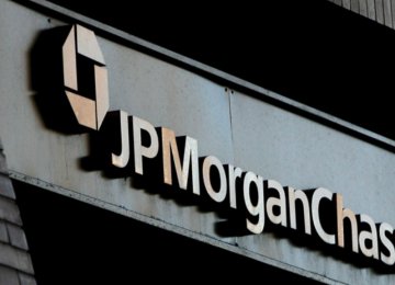 JPMorgan said results were boosted by big jumps in trading of bonds and other financial products.