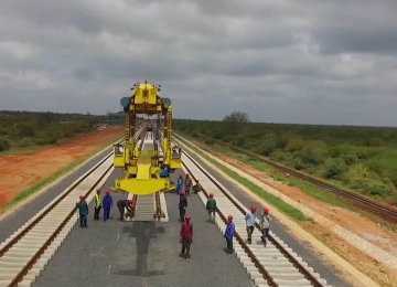 Construction work on the SGR continues.