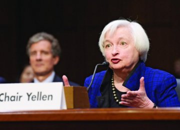Yellen Says Fiscal Policy Adds ‘Uncertainty’ to Economic Outlook