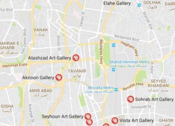 10 New Galleries in Tehran