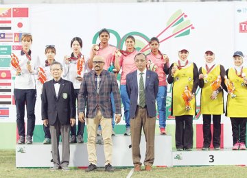 Asia Bronze for Iran Women Archery Team