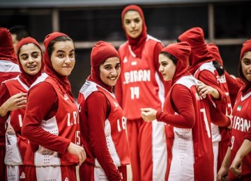 Iran U16 Women basketball team