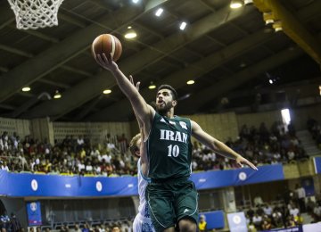  Behnam Yakhchali was the top performer of Iran roster with 20 points.