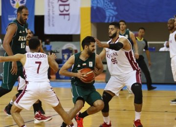 Iran passed over Qatar by two points.