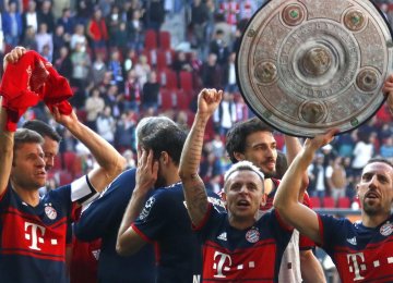 Bayern Munich Wins 6th Consecutive Title