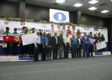 Young Chess Players Take Bronze in India