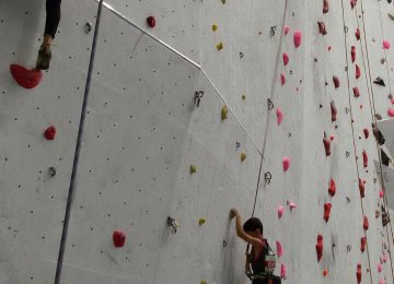 Youth Climber Takes Silver