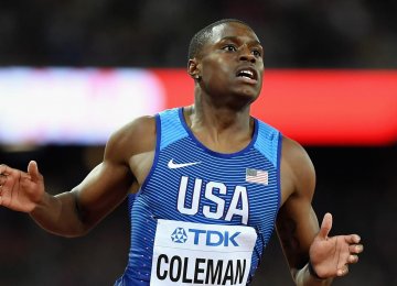 Coleman Breaks 60m World Record