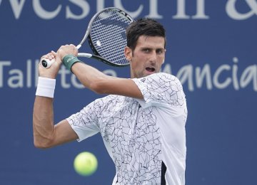 Novak Djokovic Wins Cincinnati Masters Cup
