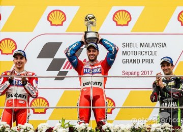 Dovizioso Wins Malaysian Grand Prix