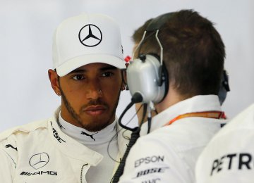 Grid Penalty for Brit Formula One Driver Lewis Hamilton