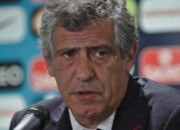 Portugal Coach Santos Cautious About Iran, Morocco