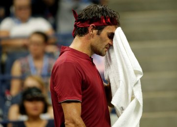 Roger Federer Out of US Open