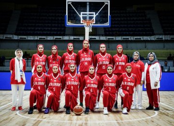 Iran’s national U-16 women’s team