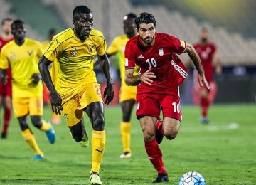 Iran defeated Togo 2-0 in a friendly in October.