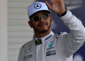 Hamilton Wins Formula One Title