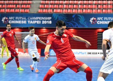 Iran gained its second decisive victory after thrashing Myanmar 14-0 in the first group match.