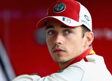Young Leclerc to Replace Ferrari’s Raikkonen Next Season