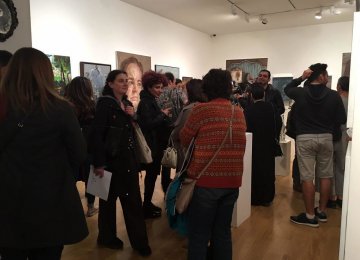 A view of the exhibit