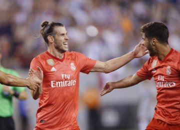 Real Madrid Ends US Tour With 2-1 Win Over Roma