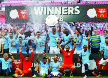 Man City Wins Community Shield 2018