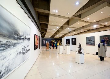 A view of the exhibit 