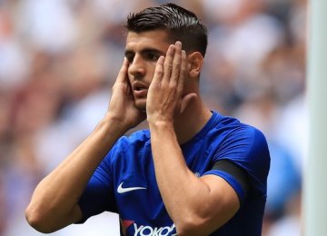 Morata Sidelined With Injury