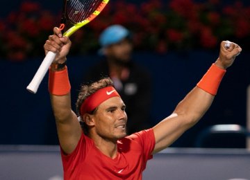 Nadal Reach Rogers Cup Semifinals in Toronto