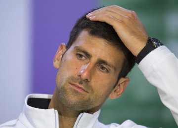 Djokovic Forced to Withdraw  From Monte Carlo Masters