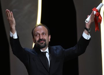 Asghar Farhadi in Cannes 2016