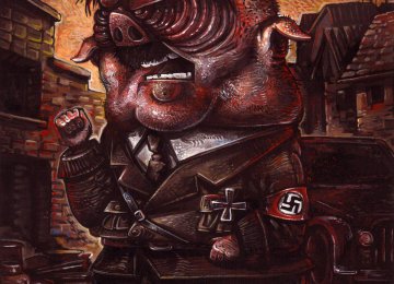 Paintings Inspired by Orwell’s Animal Farm
