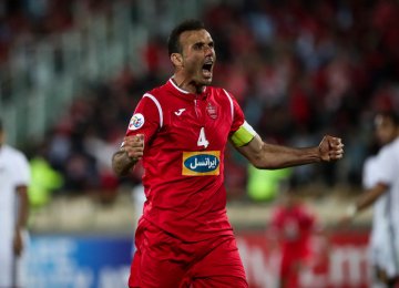 Seyyed-Jalal Hosseini scored the decisive goal.