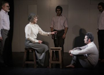 A scene from the play