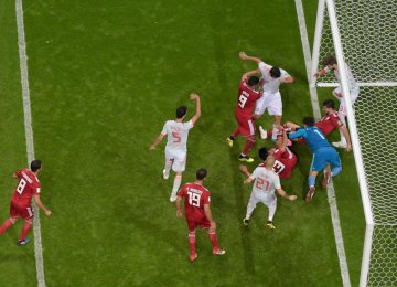 Iranians showed themselves to be formidable opponents  in the first two matches, particularly in defense.