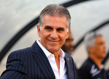 Queiroz Nominated for World Best National Coach