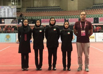 Iran women sepaktakraw team