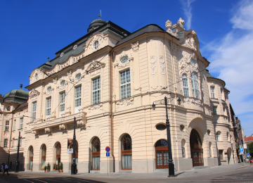 Reduta in Bratislava is seat of Slovak Philharmonic Orchestra. 