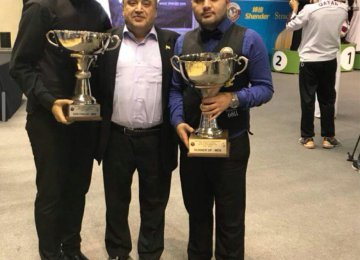 Two Medals at World Snooker Championships