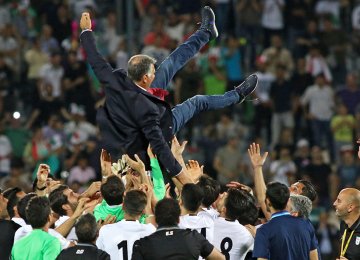 Team Melli Climbs Up FIFA Ranking Two Steps