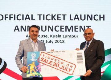 AFC Cup Ticket Sales Begin July 30