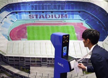 The face recognition system for Tokyo 2020 Olympics and Paralympics was unveiled in Tokyo on Tuesday.