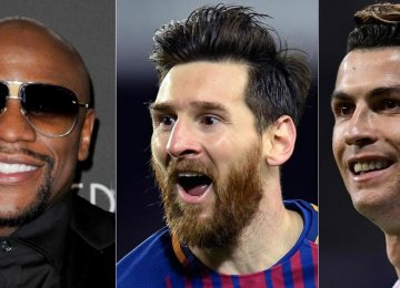No Women in List of 100 Highest-Paid Athletes